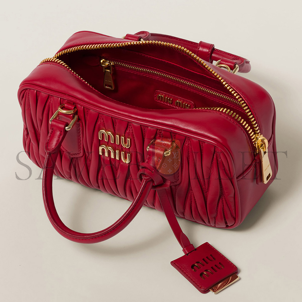 M1v M1v arcadie matlassÉ bag in nappa leather 5bb142 (22*10.5*7.5cm)